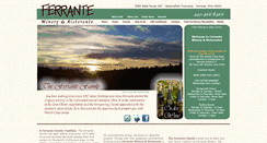 Desktop Screenshot of ferrantewinery.com